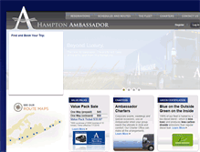 Tablet Screenshot of hamptonambassador.com